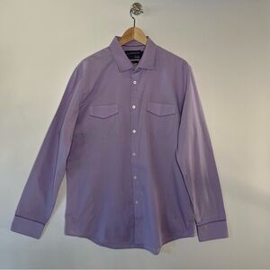 American rag dress shirt for men size: xl color: lilac
